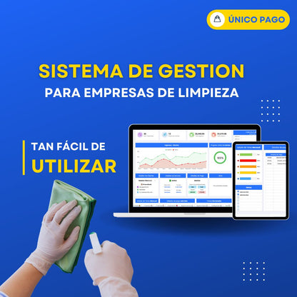 Sistema Integral de Gestión para Empresas de Limpieza: Optimiza la gestión y organización de tu negocio